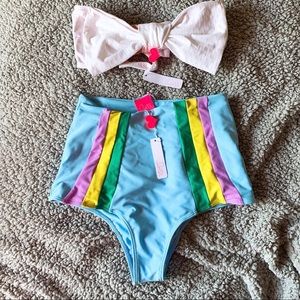 NWT Lolli Swim Two Piece Swimwear